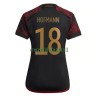 Maillot de Supporter Allemagne Jonas Hofmann 18 Extérieur Coupe du Monde 2022 Pour Femme